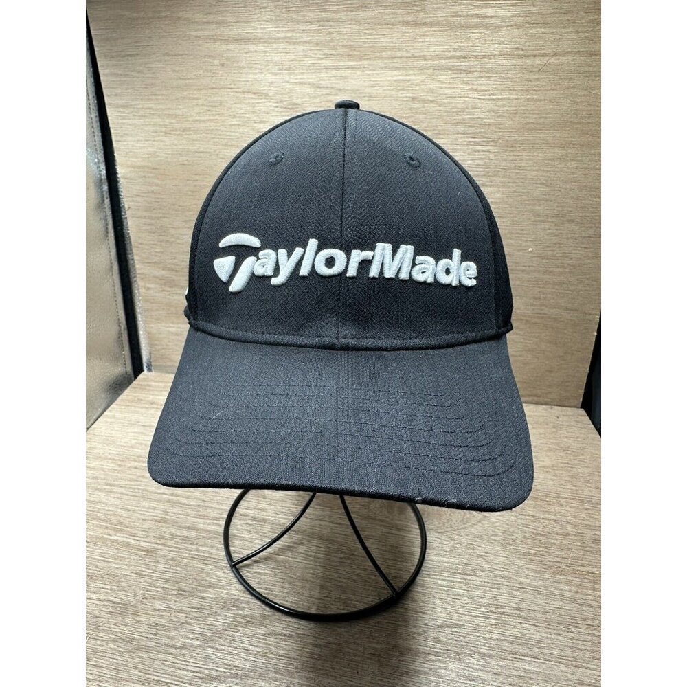Taylormade M1 TP5 Mens Black Strapback Golf Hat Baseball Cap